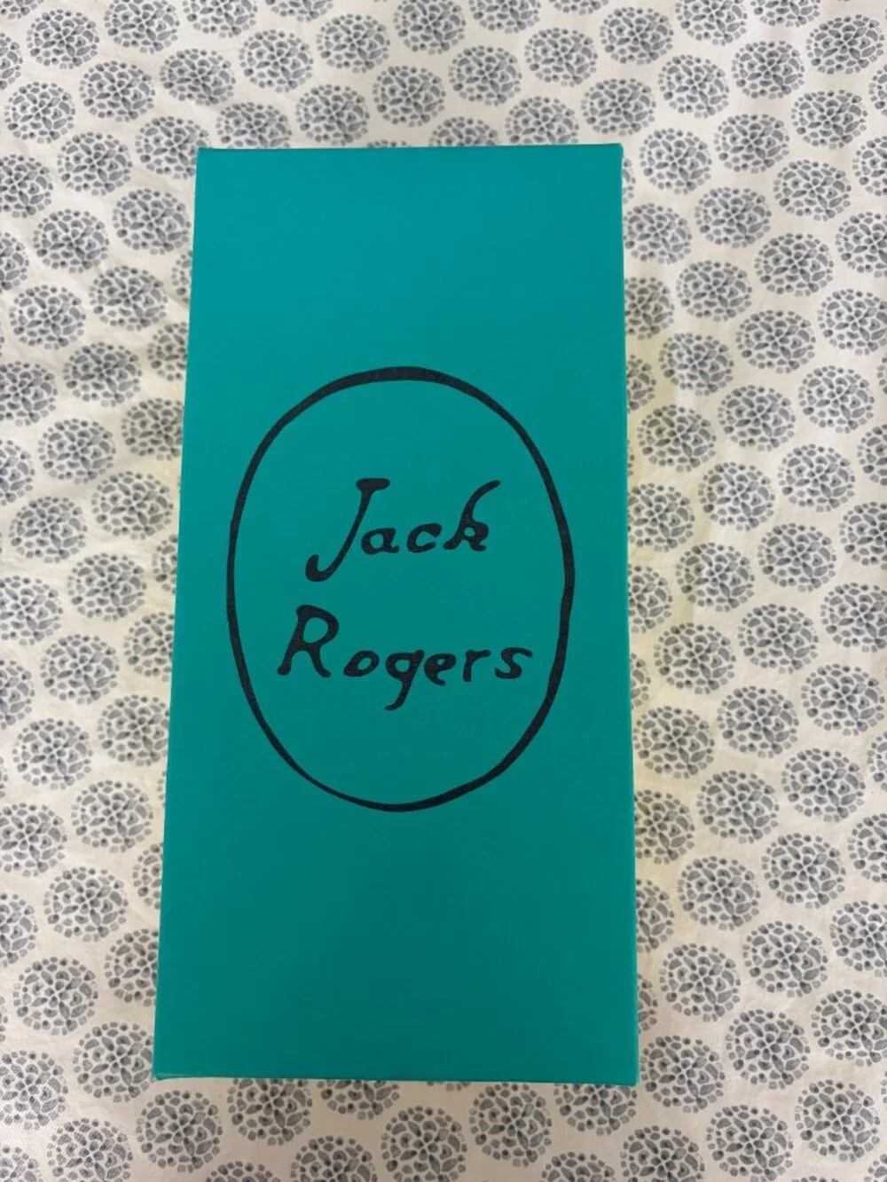 RARE JACK ROGERS Sarah Rose Gold Sandals size 9M